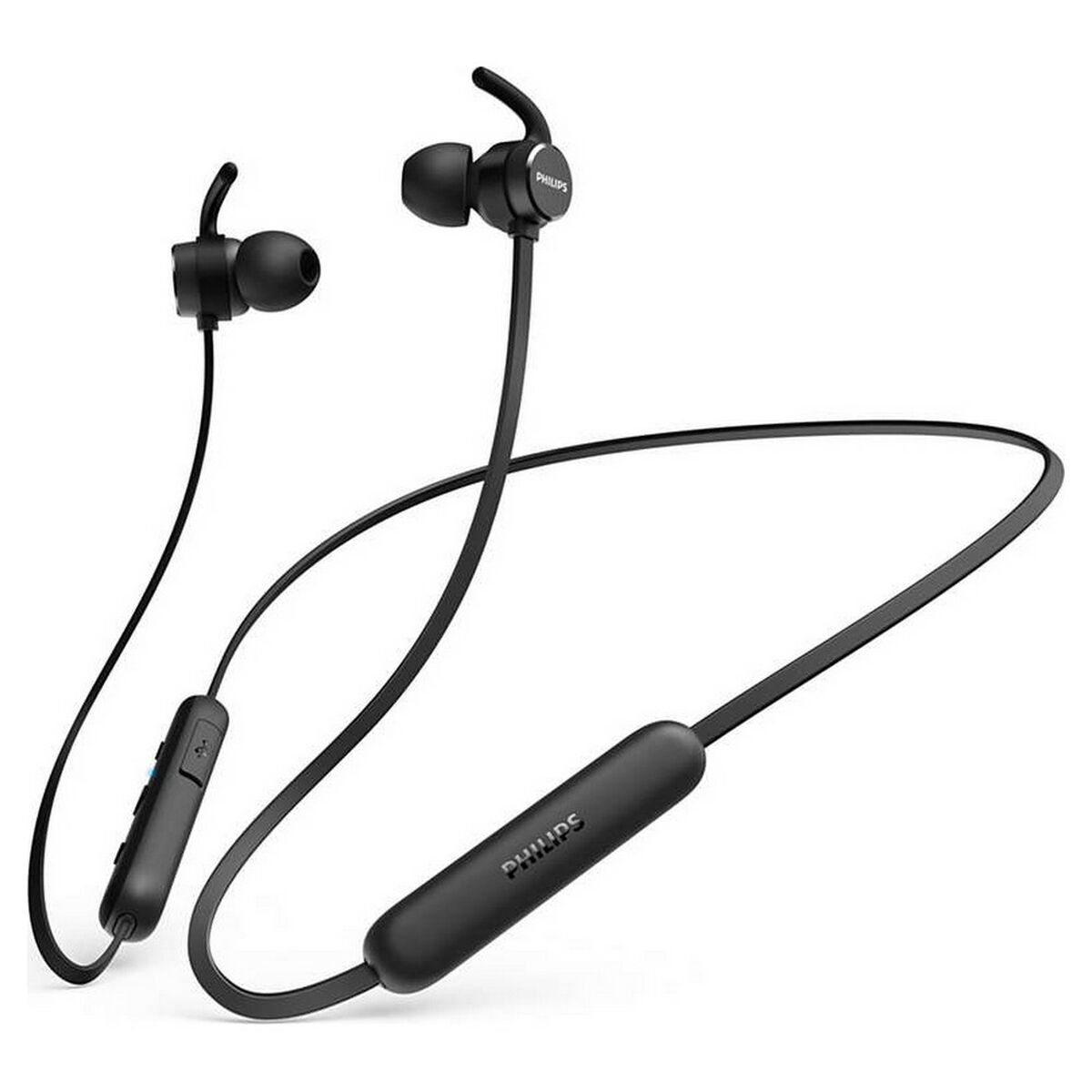 Hörlurar med Mikrofon Philips Svart - 5