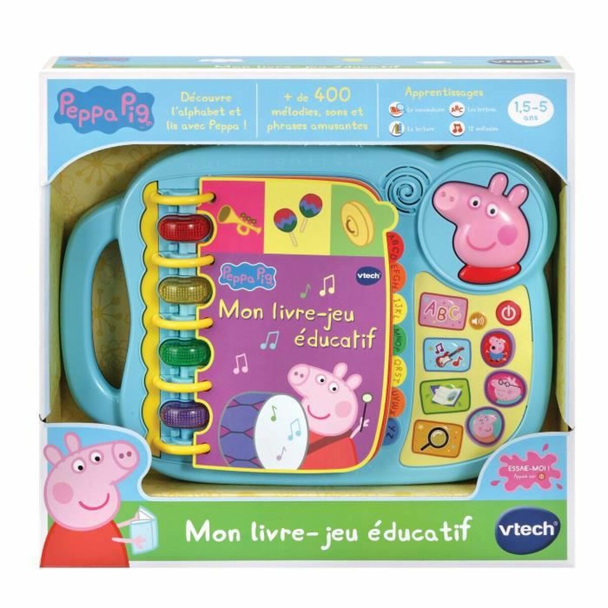 Utbildningsspel Vtech Peppa Pig - Mon Livre-Jeu Éducatif (FR) - 3