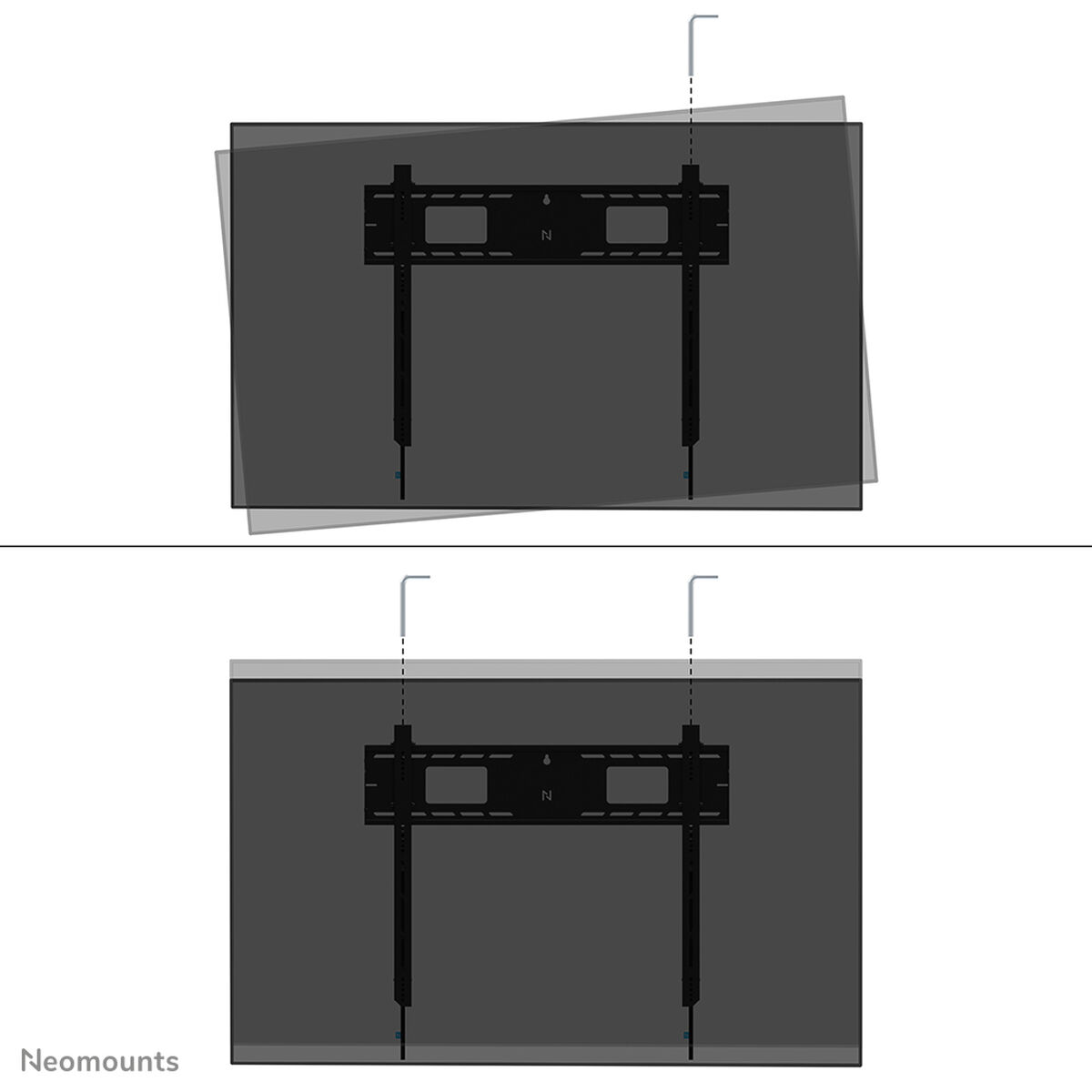 TV-fäste Neomounts WL30-750BL18 43"