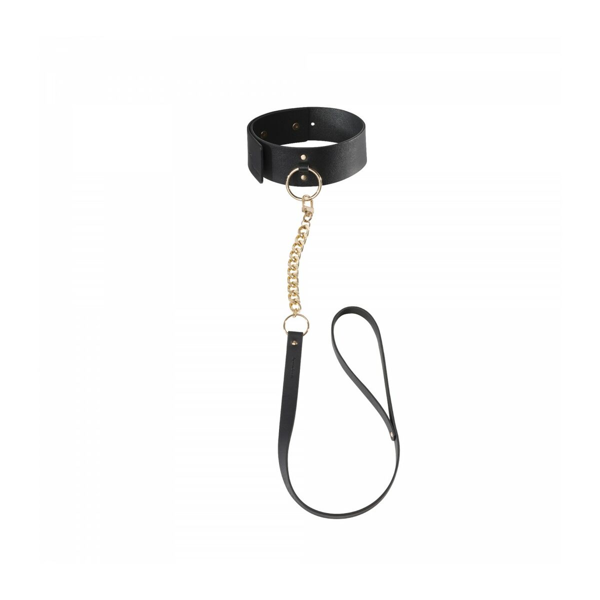 Maze Halsband med koppel Svart Bijoux Indiscrets 11116 - 2