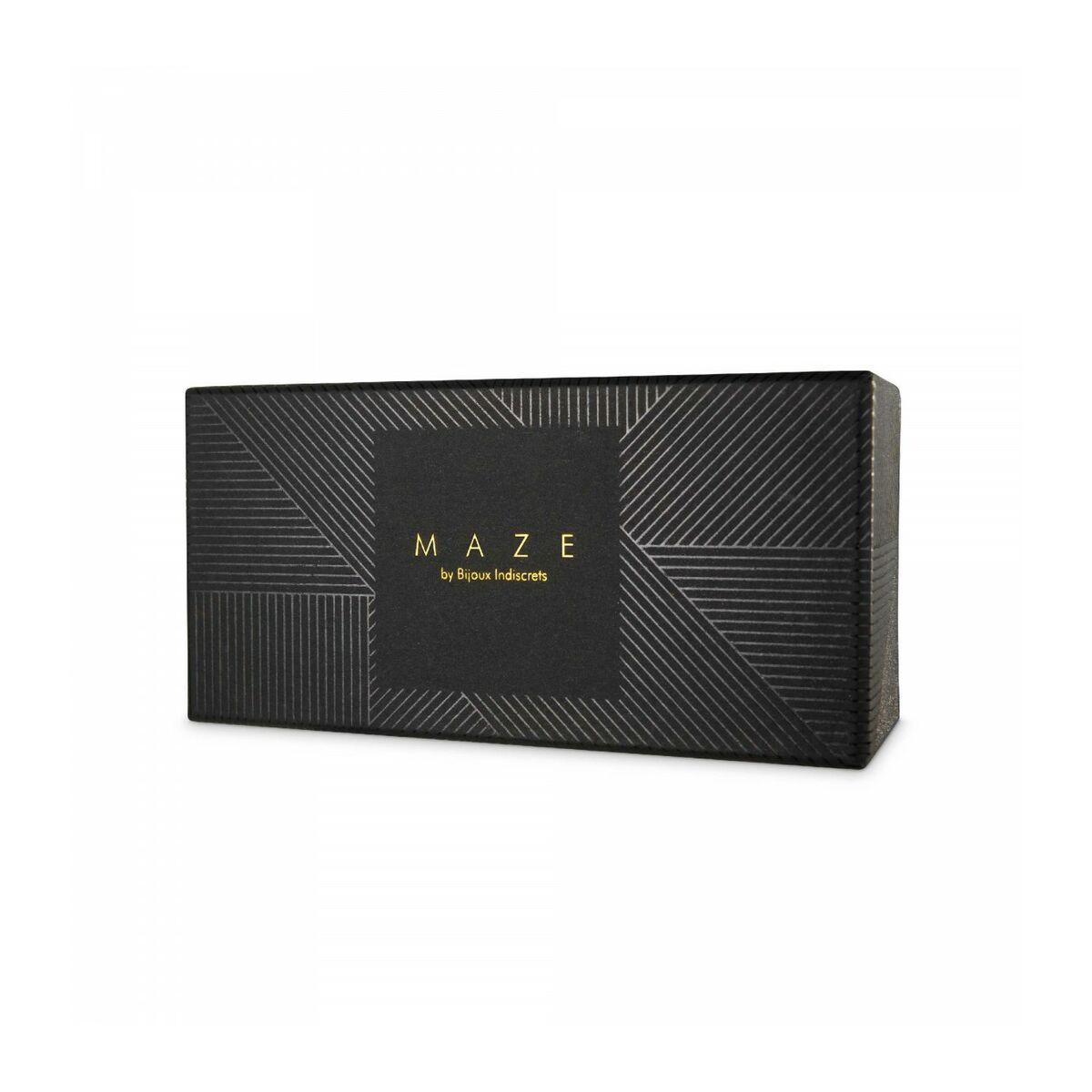 Maze Halsband med koppel Svart Bijoux Indiscrets 11116 - 3