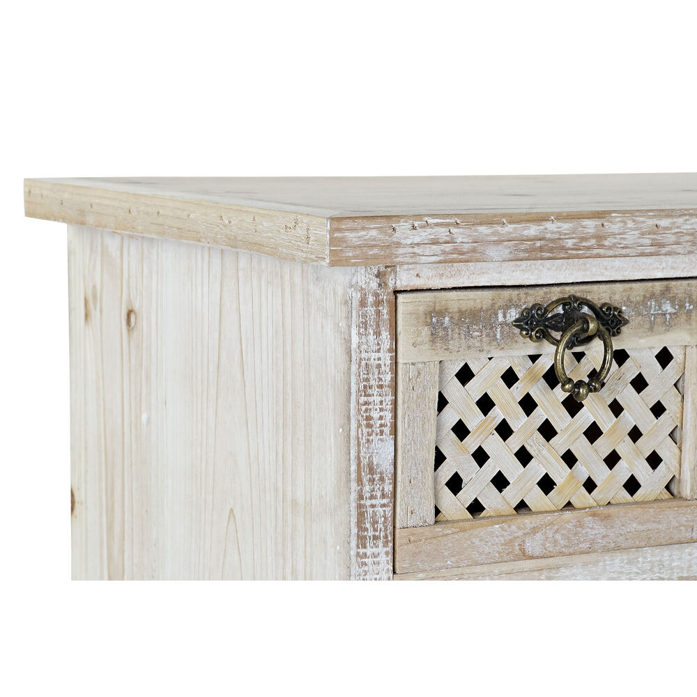 Byrå DKD Home Decor Ljusbrun Gran Cottage Avskalad 89 x 30 x 98 cm - 5