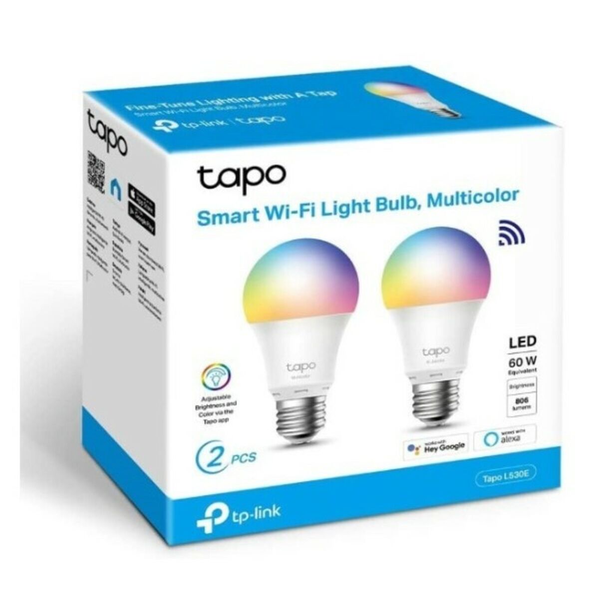 Smart-Lampa TP-Link TAPOL530E 8,7 W E27 LED 806 lm Wi-Fi - 2