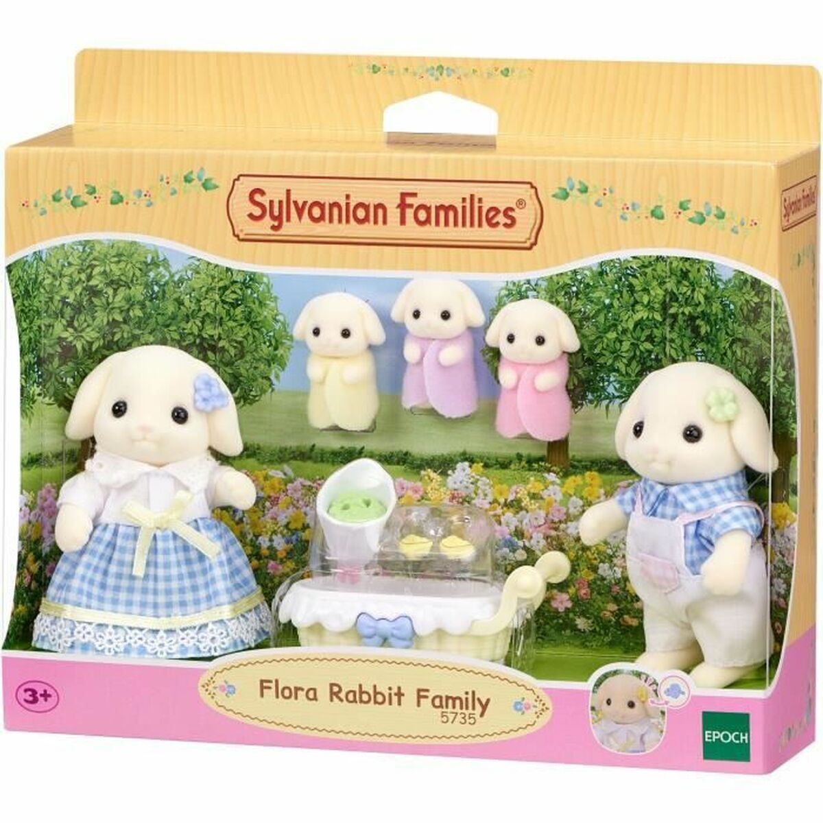 Tillbehör till dockhus Sylvanian Families 5735 Flora Rabbit family - 2