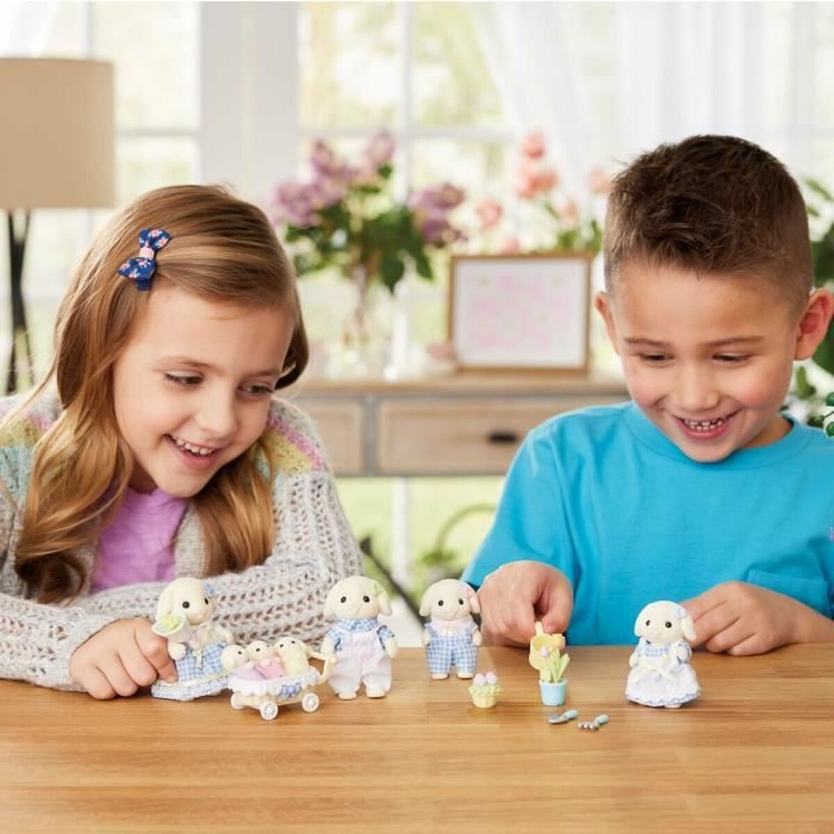Tillbehör till dockhus Sylvanian Families 5735 Flora Rabbit family - 5