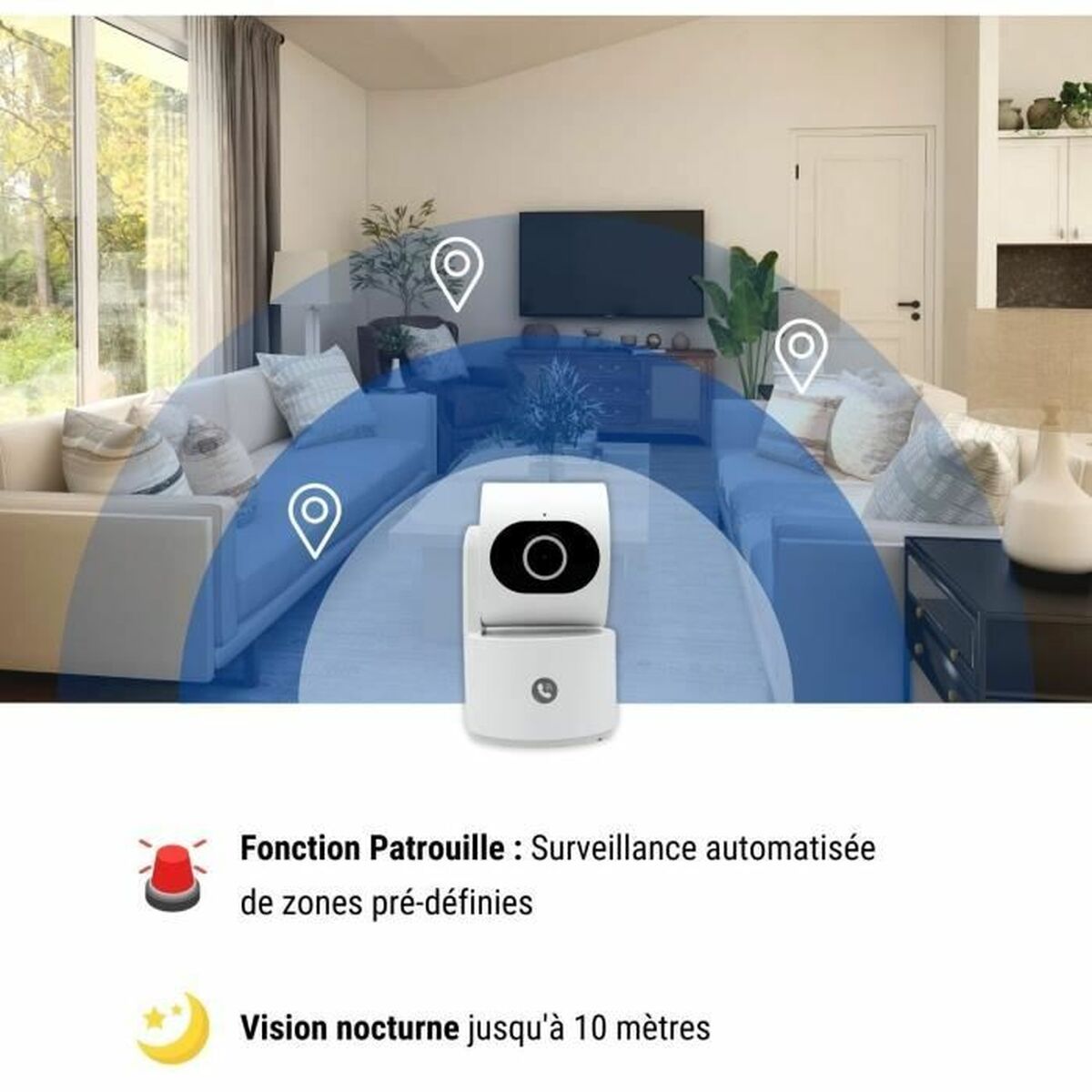 Övervakningsvideokamera Konyks CAMINI CARE 2 - 5