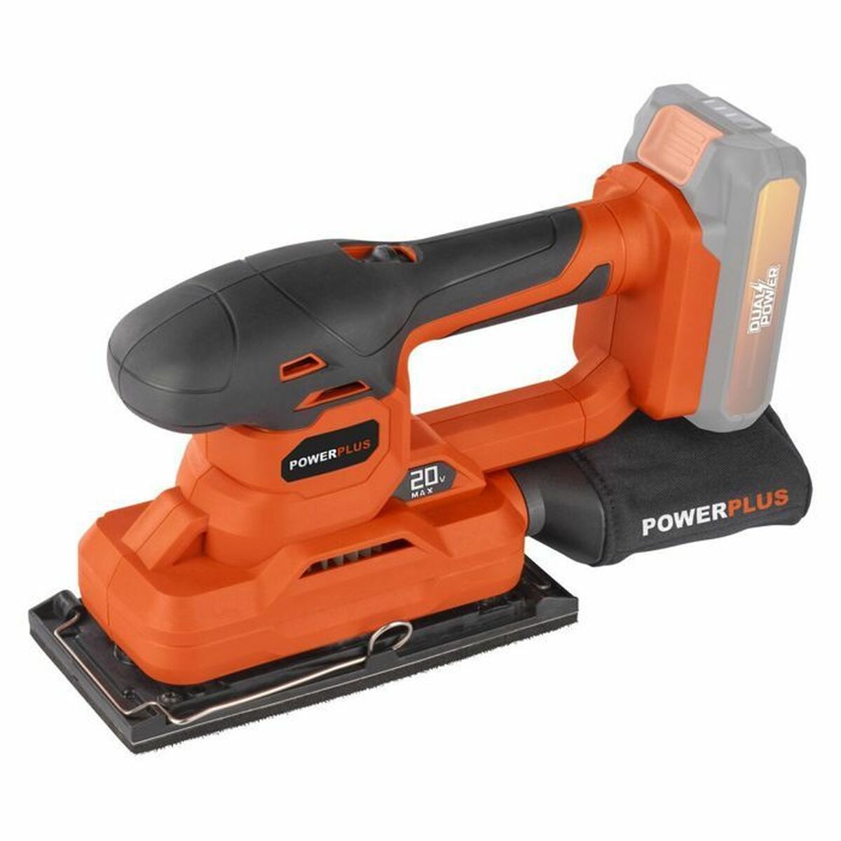 Excenterslip Powerplus Dual Power POWDP50300 187 x 90 mm - 4