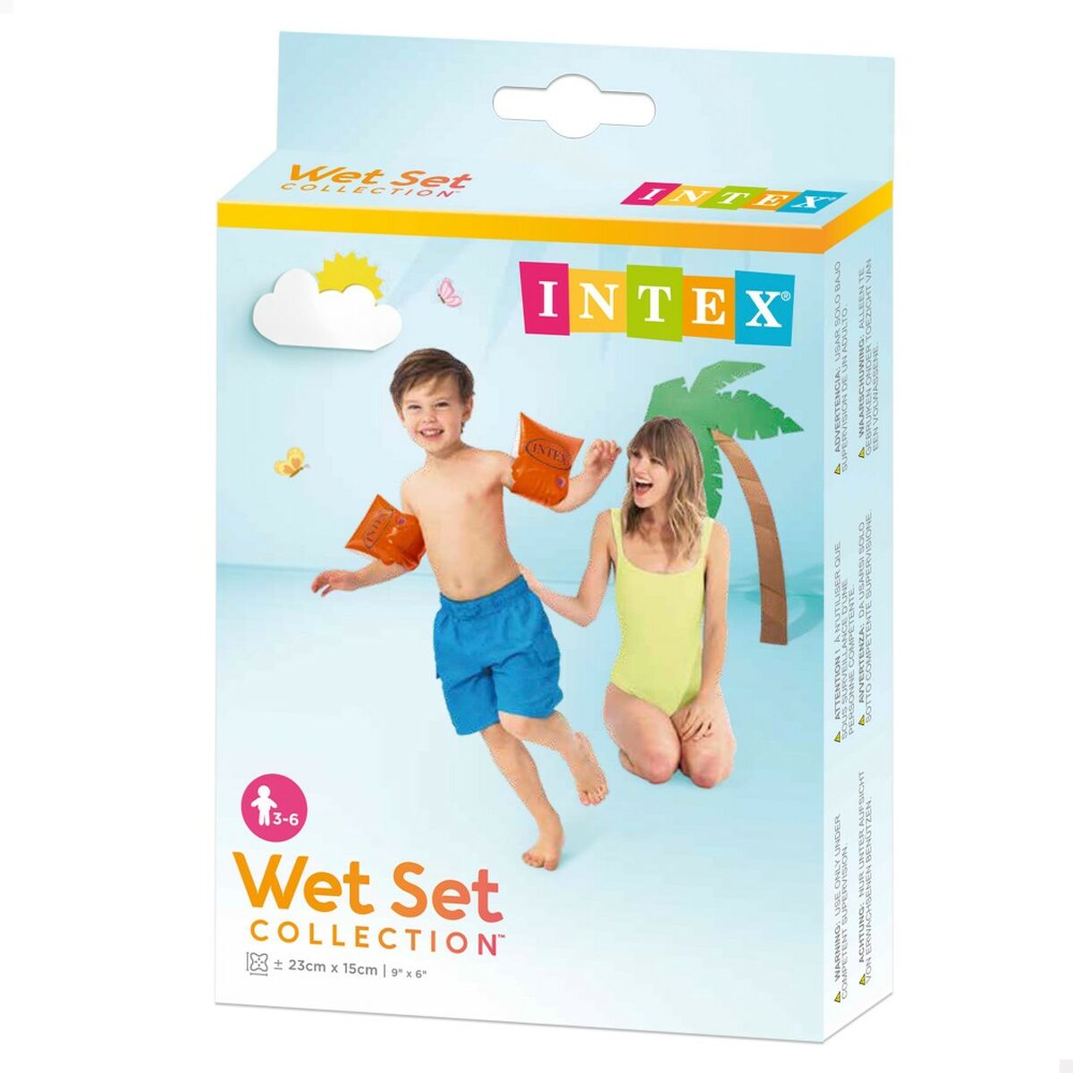 Ärmar Intex Neon 23 x 15 cm (36 antal) - 10