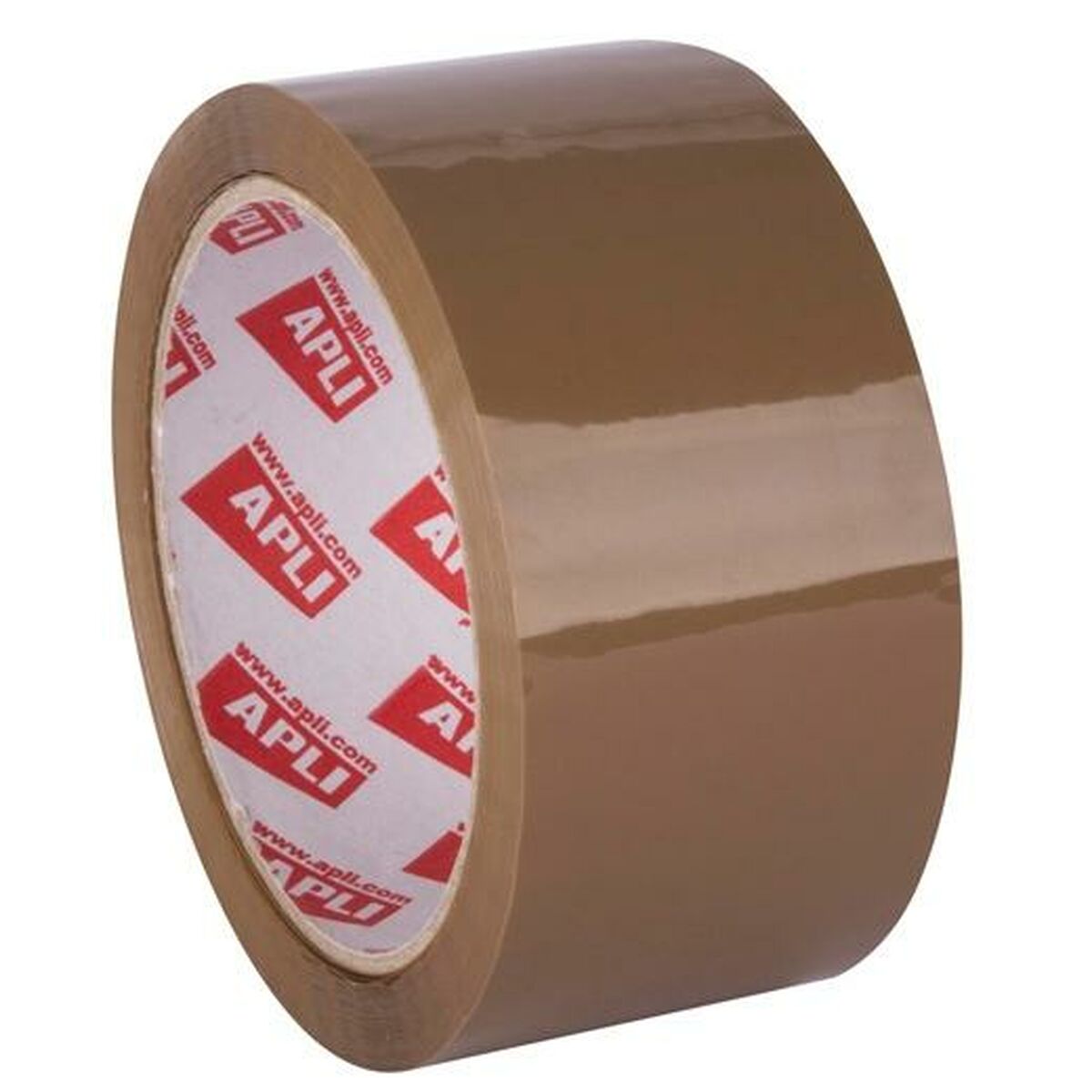 Självhäftande band Apli Brun 48 mm x 66 m (6 antal) - 2