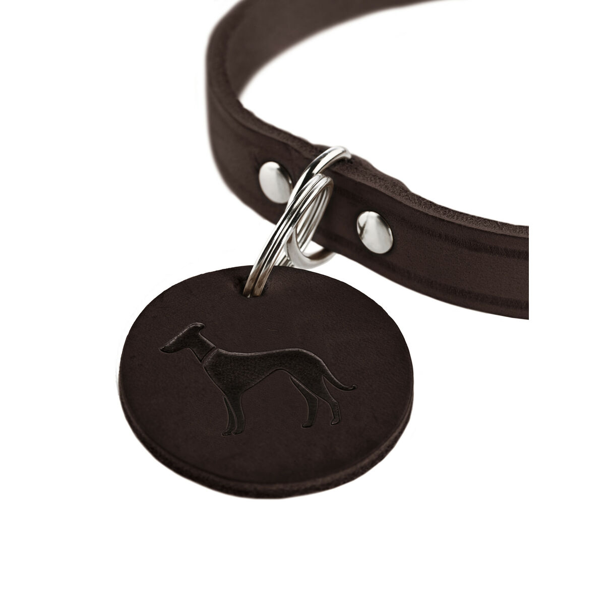 Hundhalsband Hunter Aalborg Choklad S 32-38 cm - 3