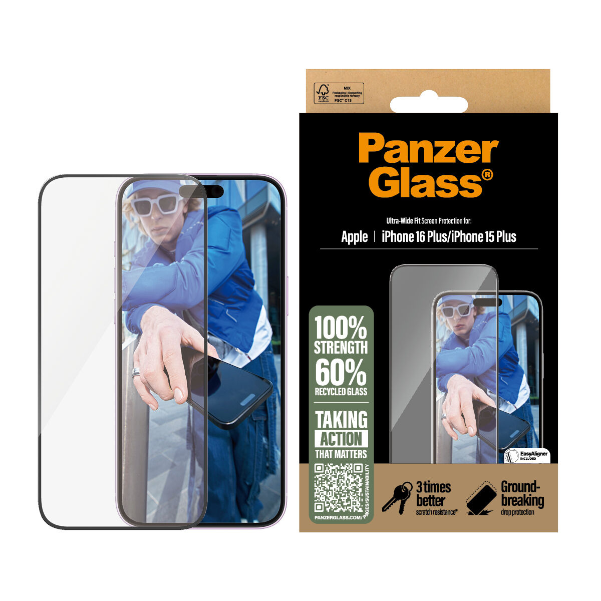 Skärmskydd Panzer Glass 2863 Apple - 2