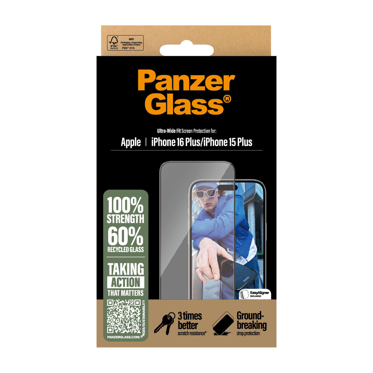Skärmskydd Panzer Glass 2863 Apple