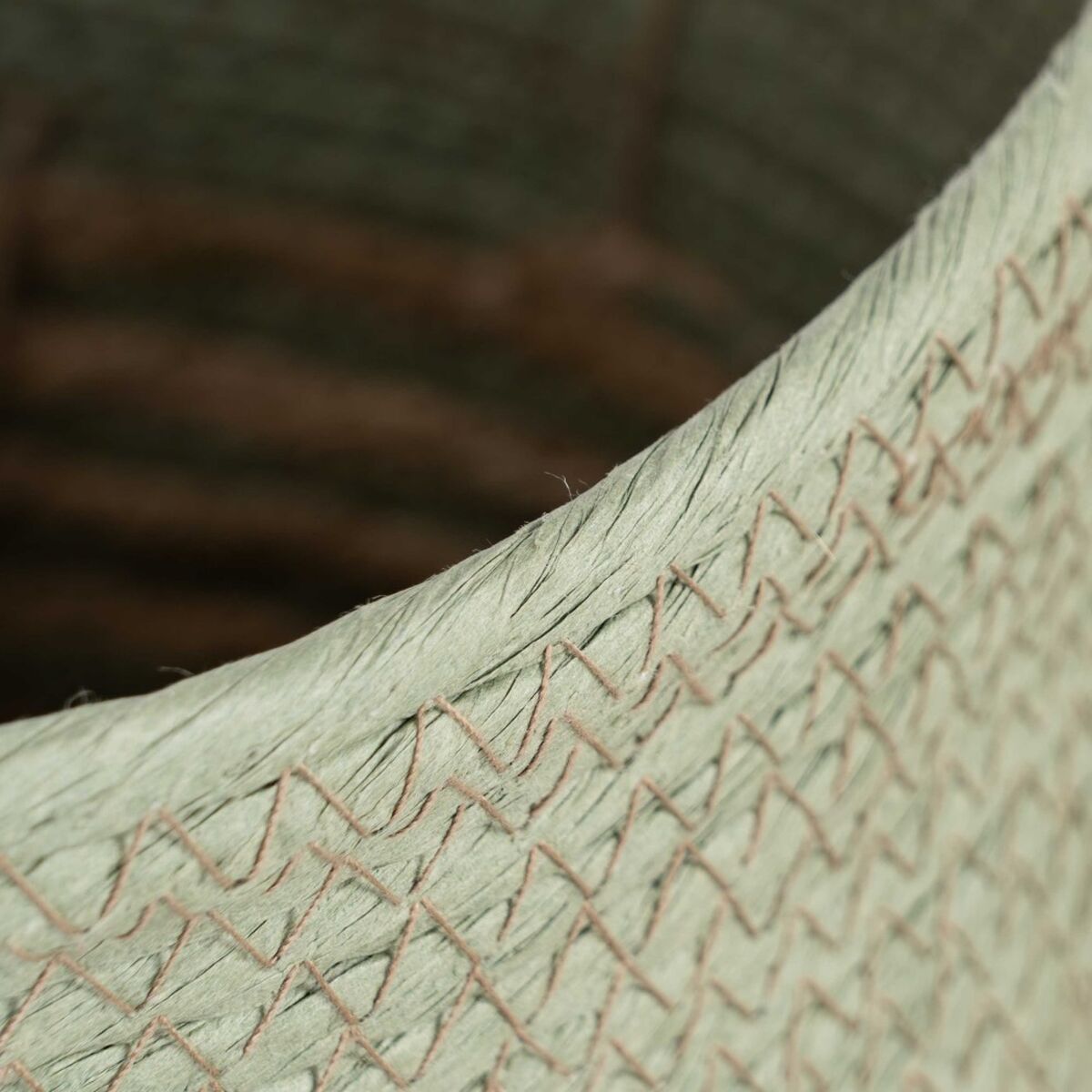 Korgset 42 x 42 x 48 cm Mint Naturliga fibrer (3 Delar) - 7