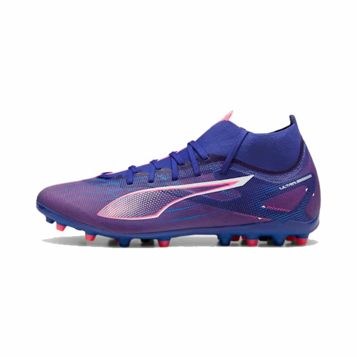 Fotbollsskor för vuxna Puma Ultra 5 Match+ Mg Purpur
