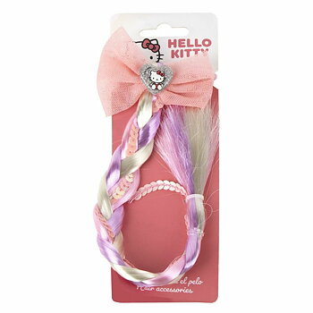 Hårklämmor Hello Kitty Rosa