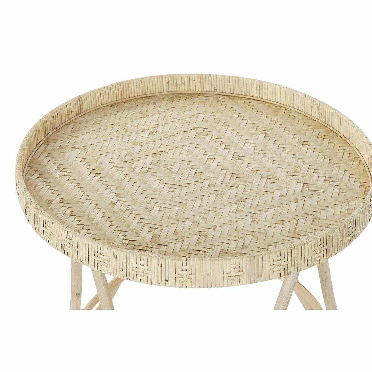 Sidobord DKD Home Decor Brun 60 x 60 x 52 cm - 5