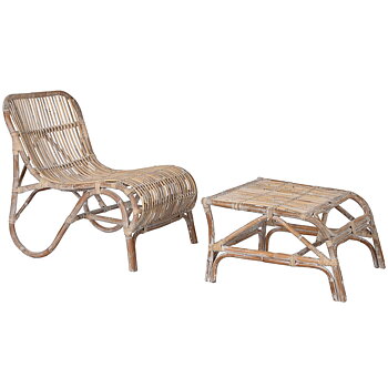 Edények Home ESPRIT Naturell Avskalad 66 x 145 x 77 cm