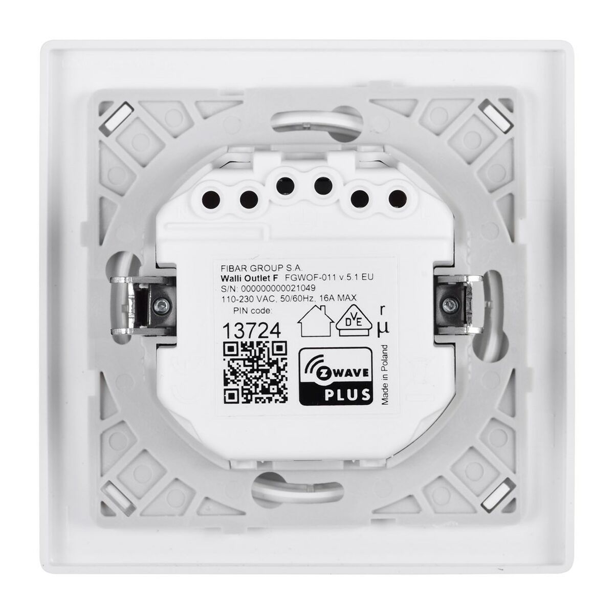 Smartkontakt OR: Intelligent Kontakt Fibaro FGWOF-011 220 V 16 A - 2