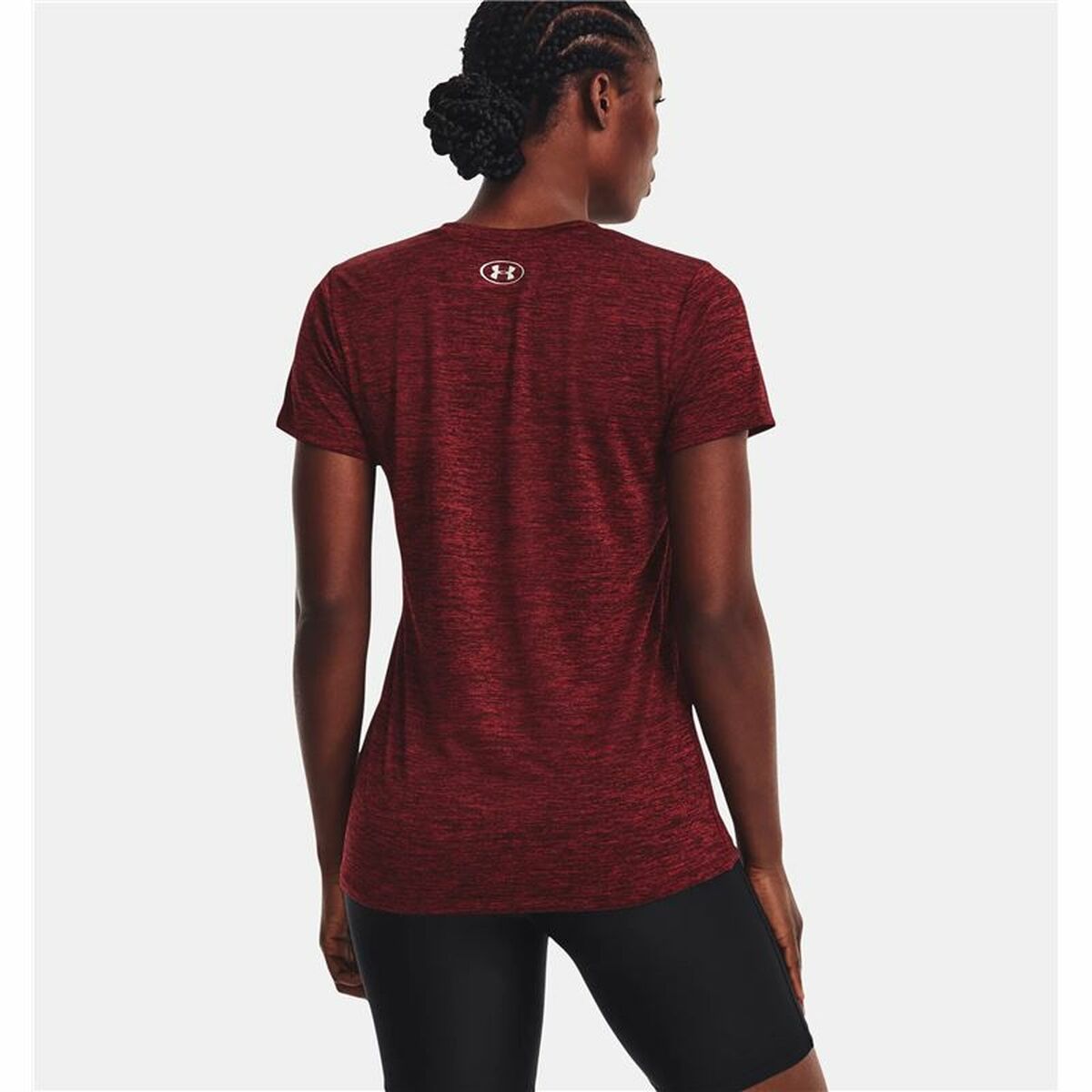 T-shirt med kortärm Dam Under Armour Mörkröd - 2