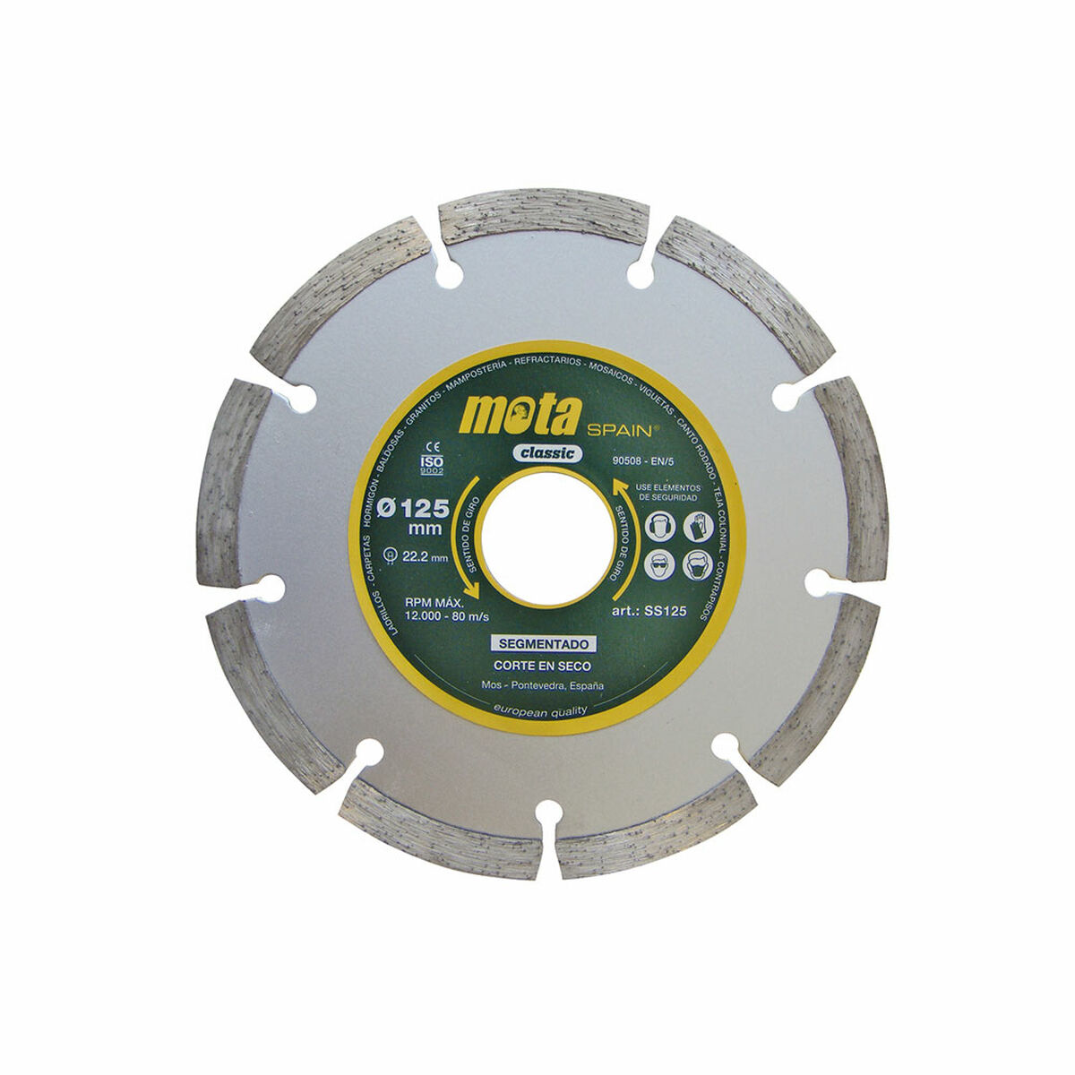 Diamantskärskiva Mota  ss230 Ø 230 mm