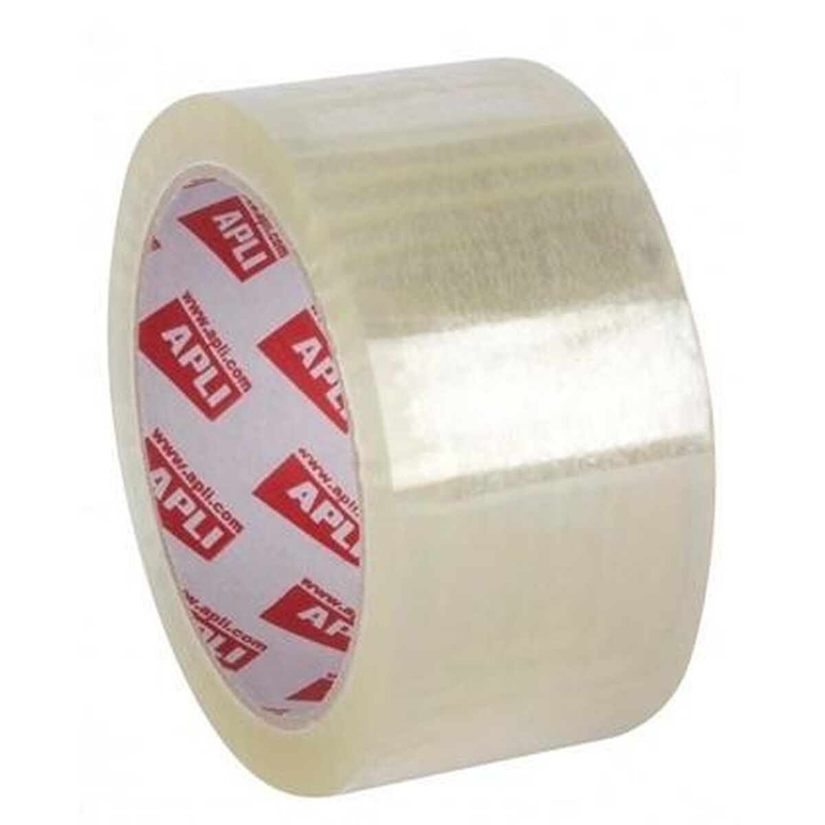Självhäftande band Apli Transparent 48 mm x 132 m (6 antal) - 2