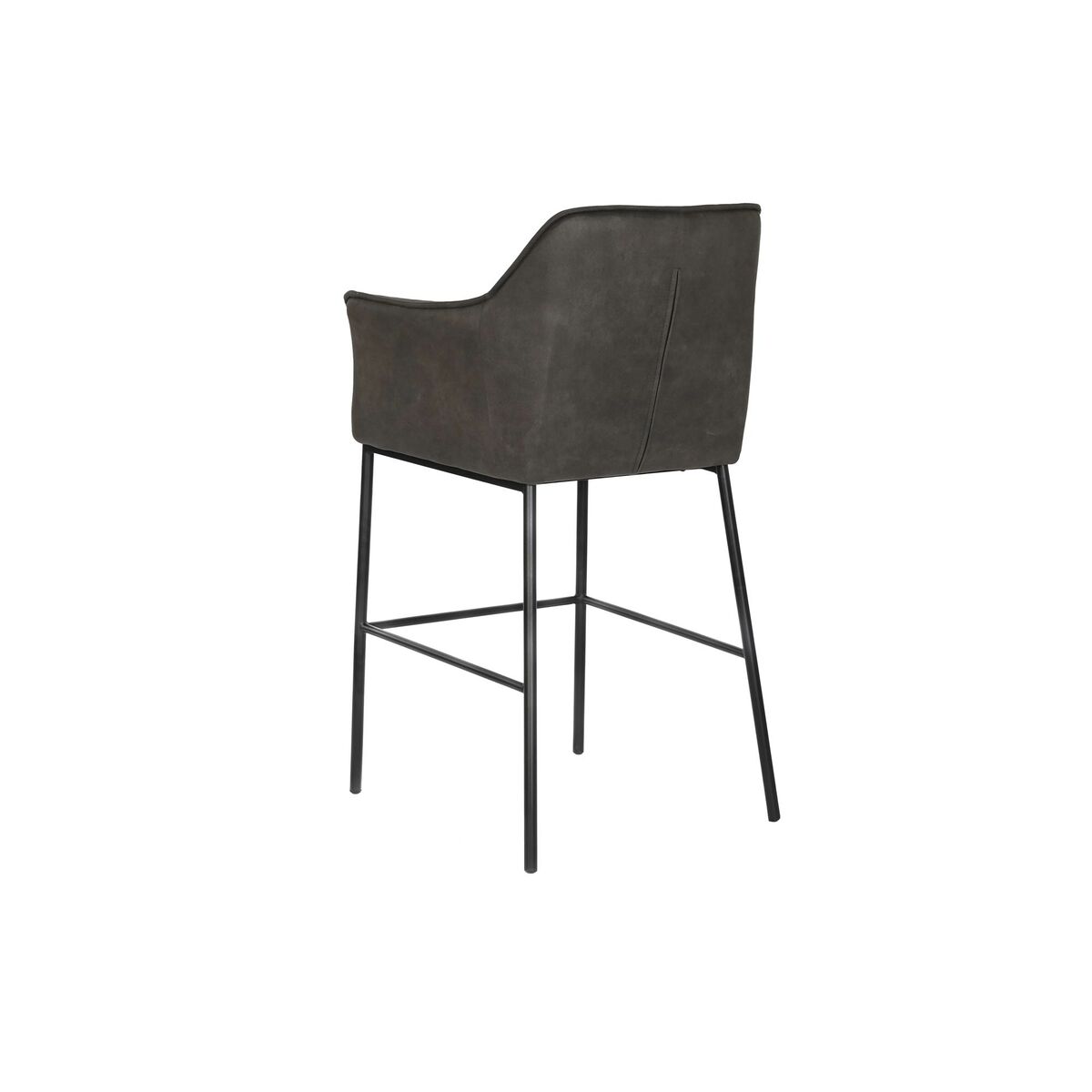 Sittpall DKD Home Decor Mörkbrun Metall 59 x 60 x 107 cm - 11