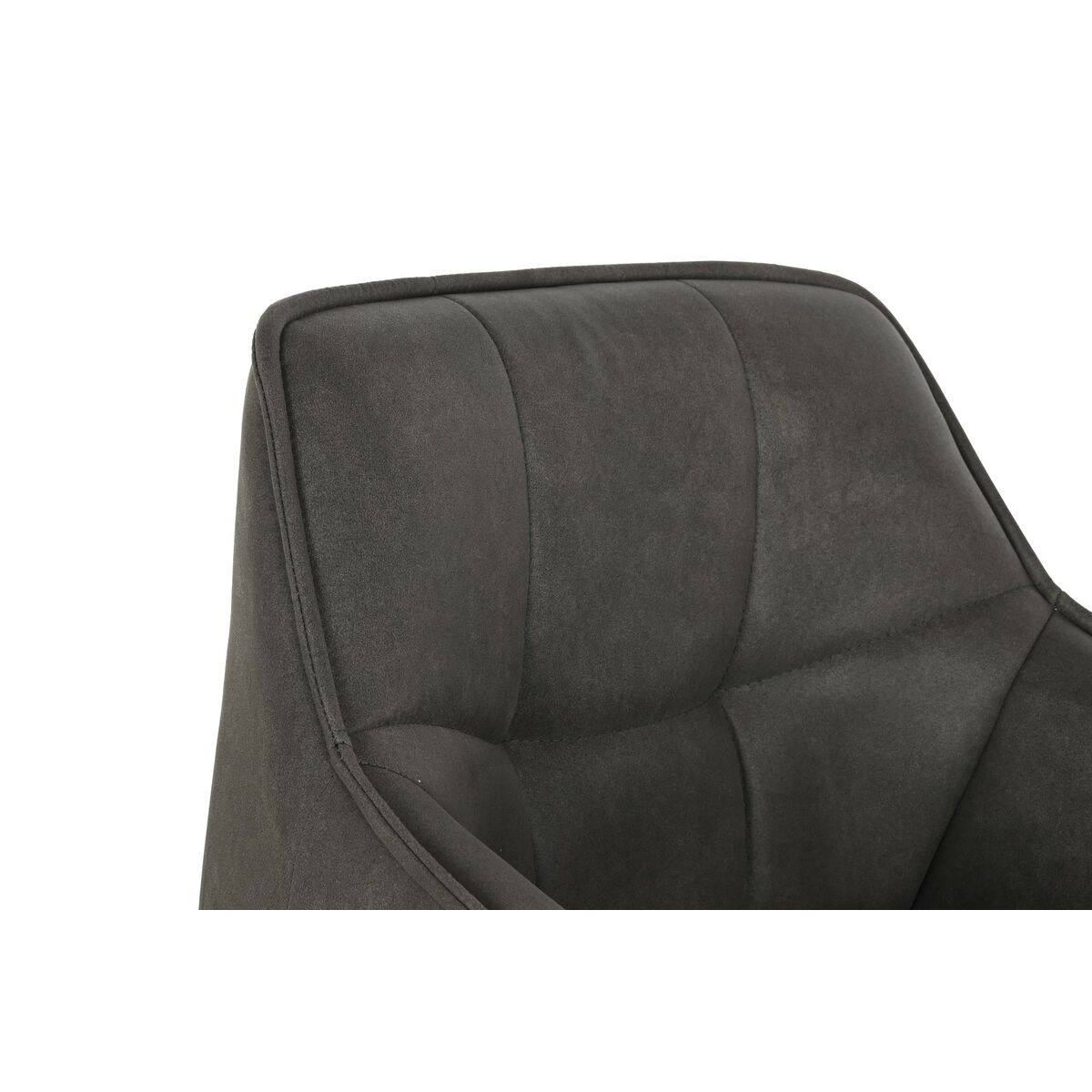 Sittpall DKD Home Decor Mörkbrun Metall 59 x 60 x 107 cm - 6