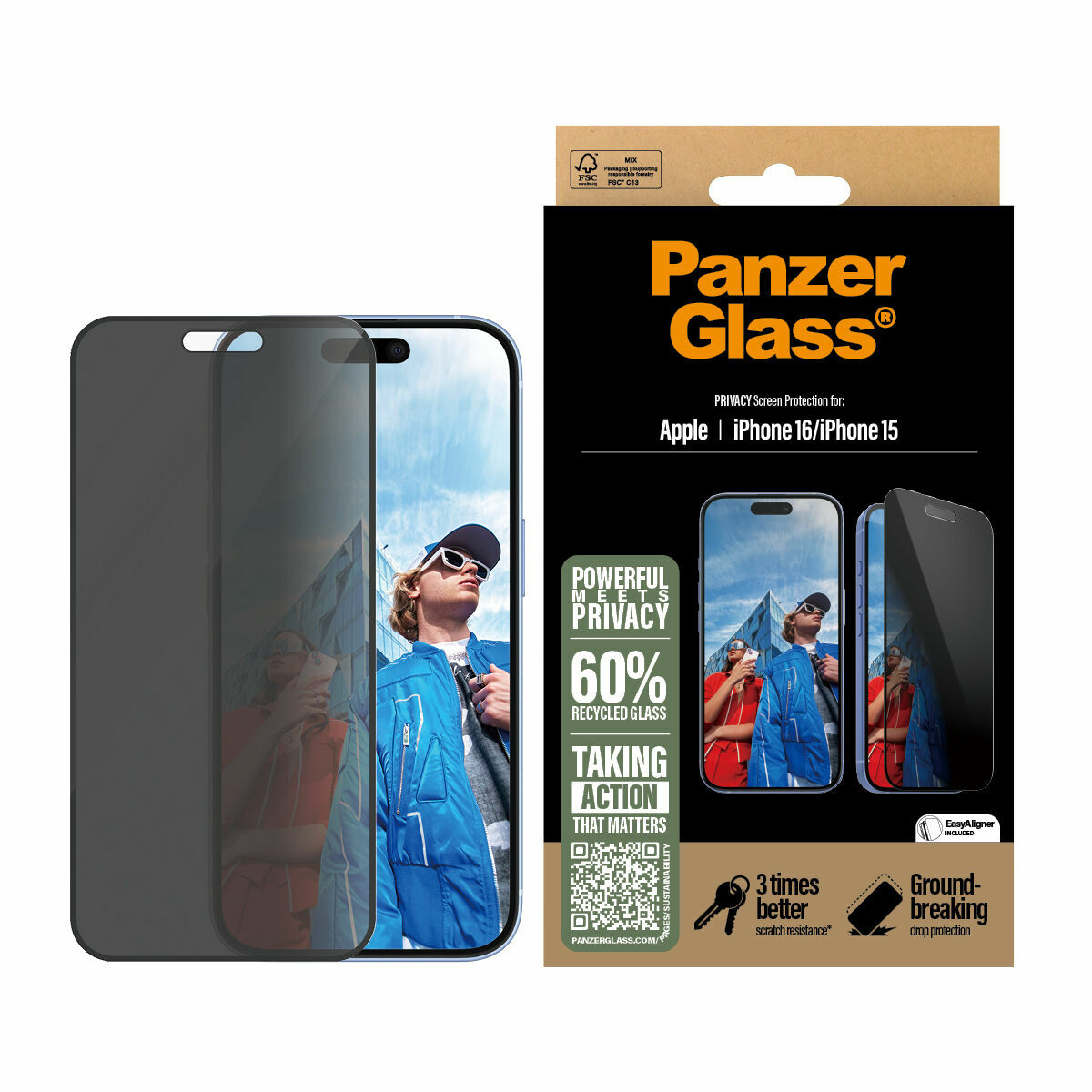 Skärmskydd Panzer Glass P2861 Apple