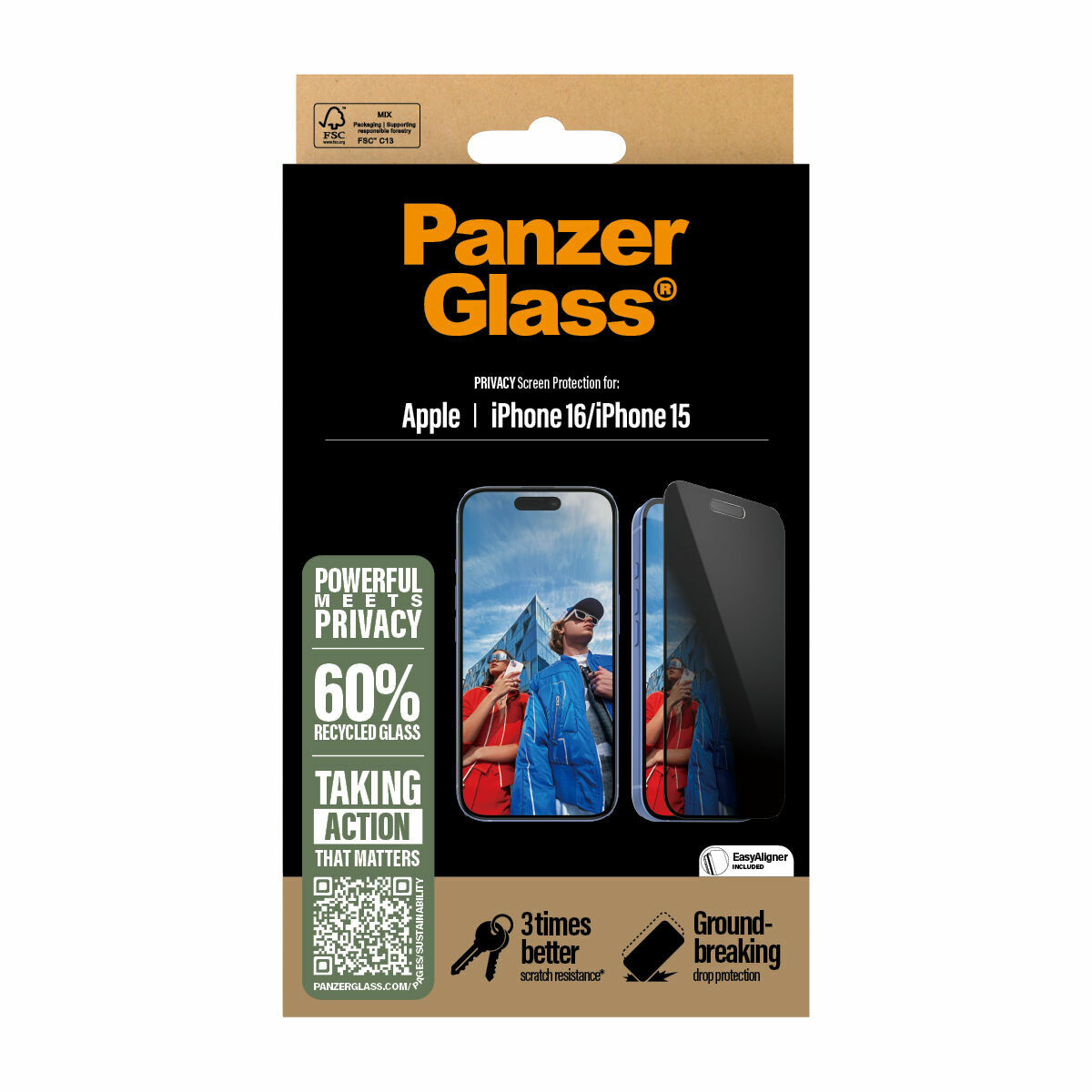 Skärmskydd Panzer Glass P2861 Apple - 2