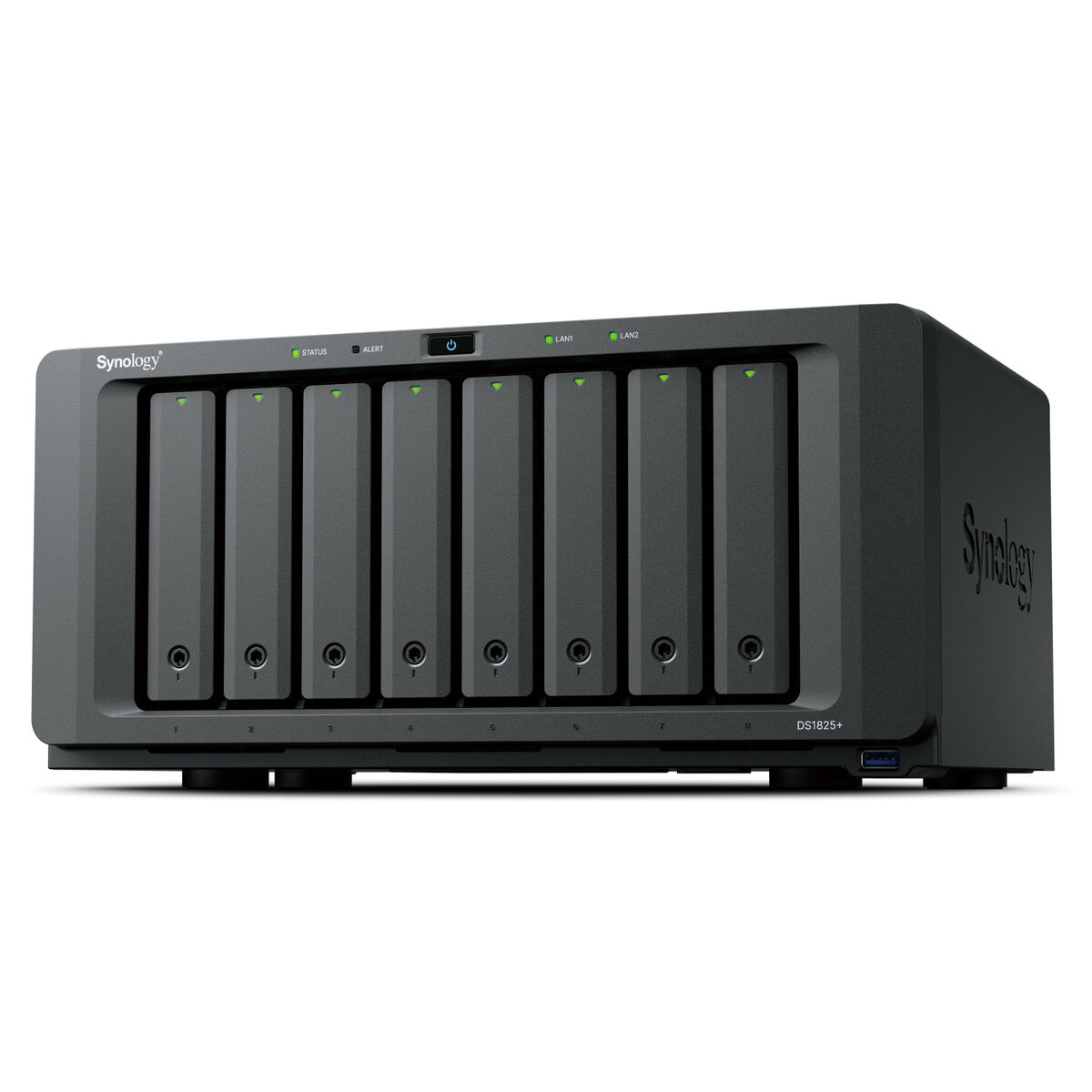 Nätlagringsenhet NAS Synology DS1825+ Svart AMD Ryzen V1500B - 2