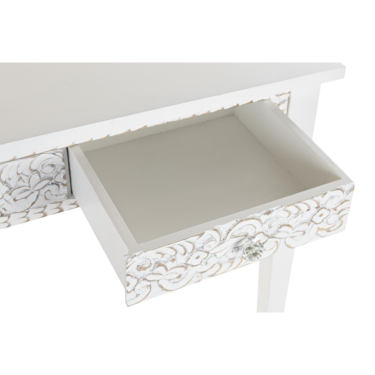 Konsol DKD Home Decor Vit Mangoträ (100 x 45 x 78 cm) - 4