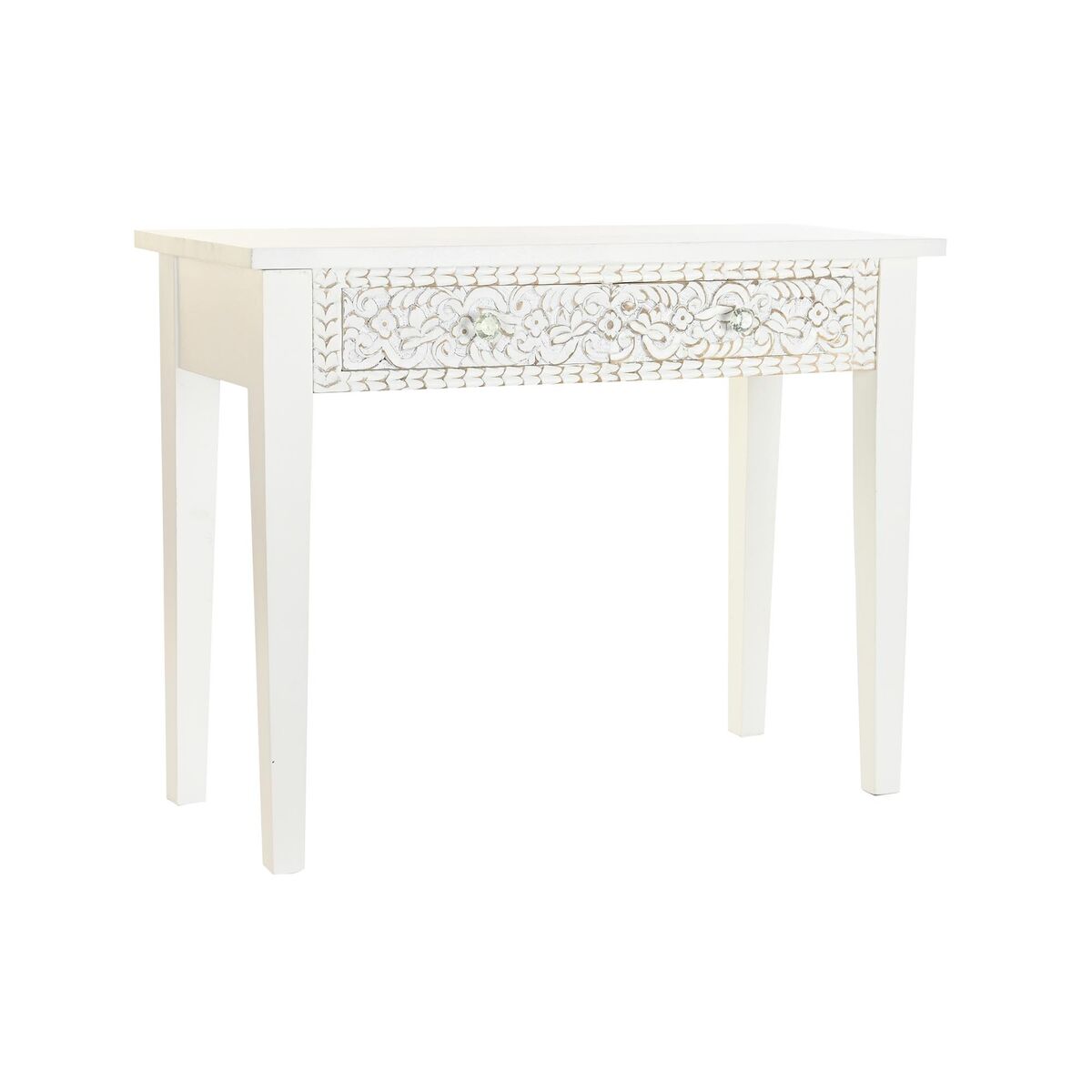 Konsol DKD Home Decor Vit Mangoträ (100 x 45 x 78 cm)
