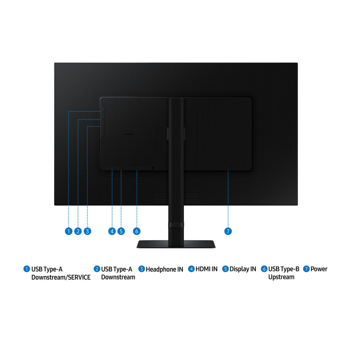 Monitor Gaming Samsung LS32D600EAUXEN Quad HD 32" 100 Hz - 6