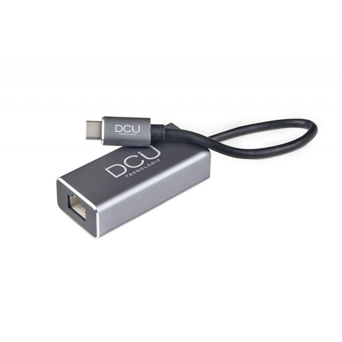USB C till Nät RJ45 Adapter DCU 391167 Grå - 2