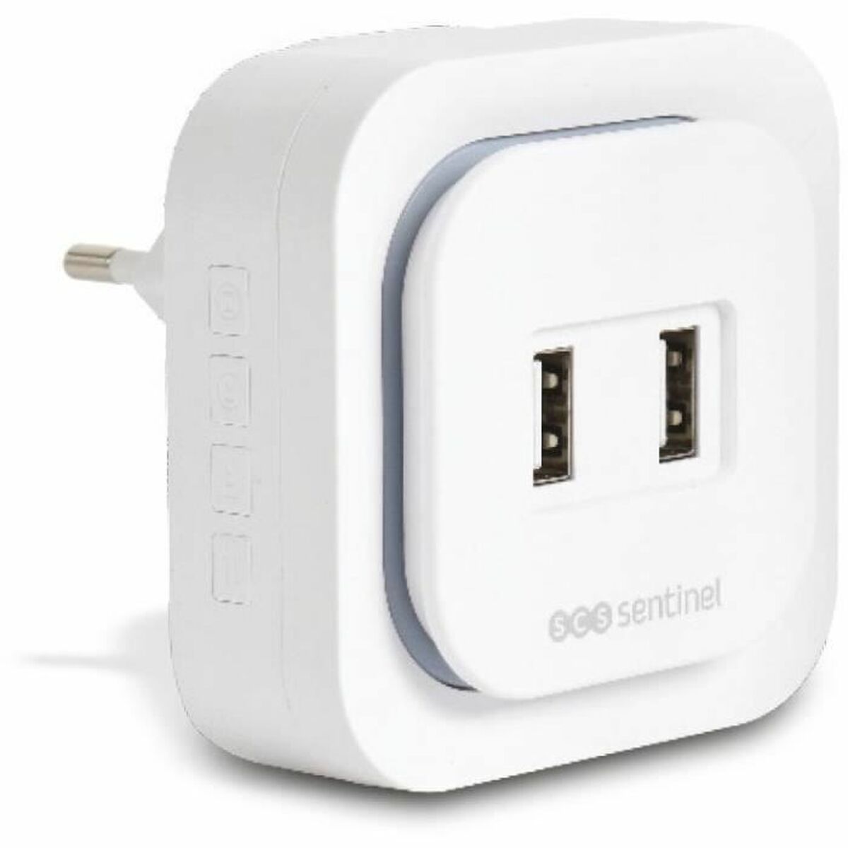 Trådlös dörrklocka med knapp SCS SENTINEL EcoBell 100 USB x 2 100 m (15 V) - 6