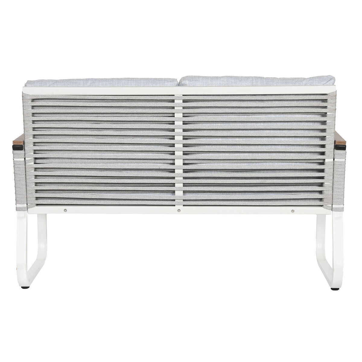 Set med bord och 3 fåtöljer Home ESPRIT Grå Stål Polykarbonater 128 x 69 x 79 cm - 11
