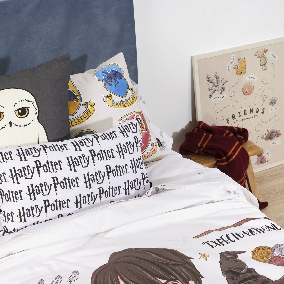 Påslakan Harry Potter I love magic Multicolour 175 Trådar 140 x 200 cm Säng 80 - 4