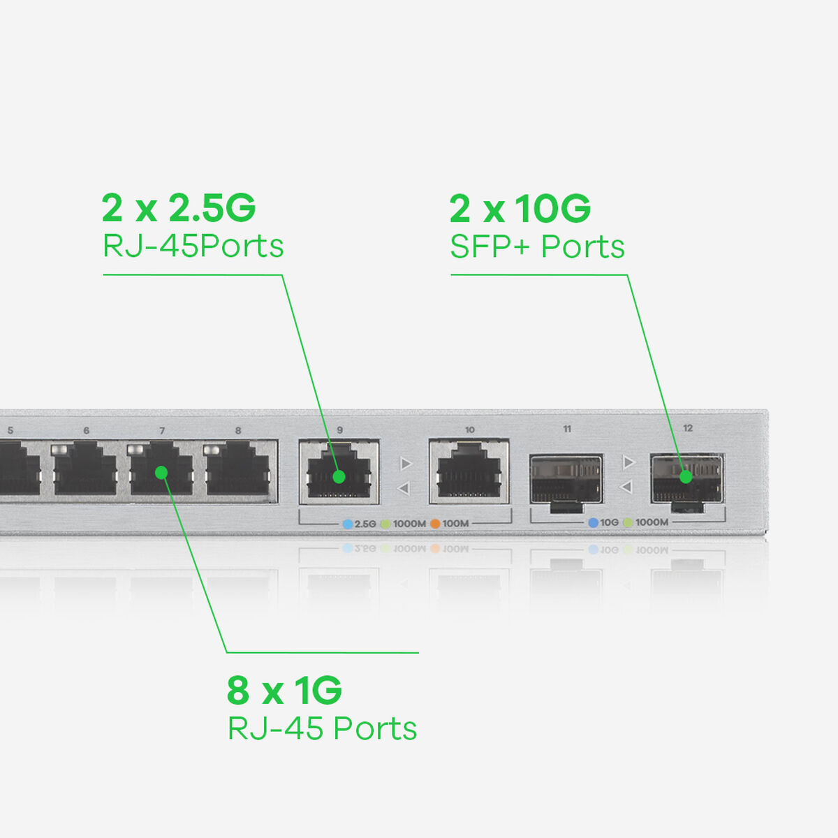 Switch ZyXEL XGS1210-12-ZZ0102F - 8