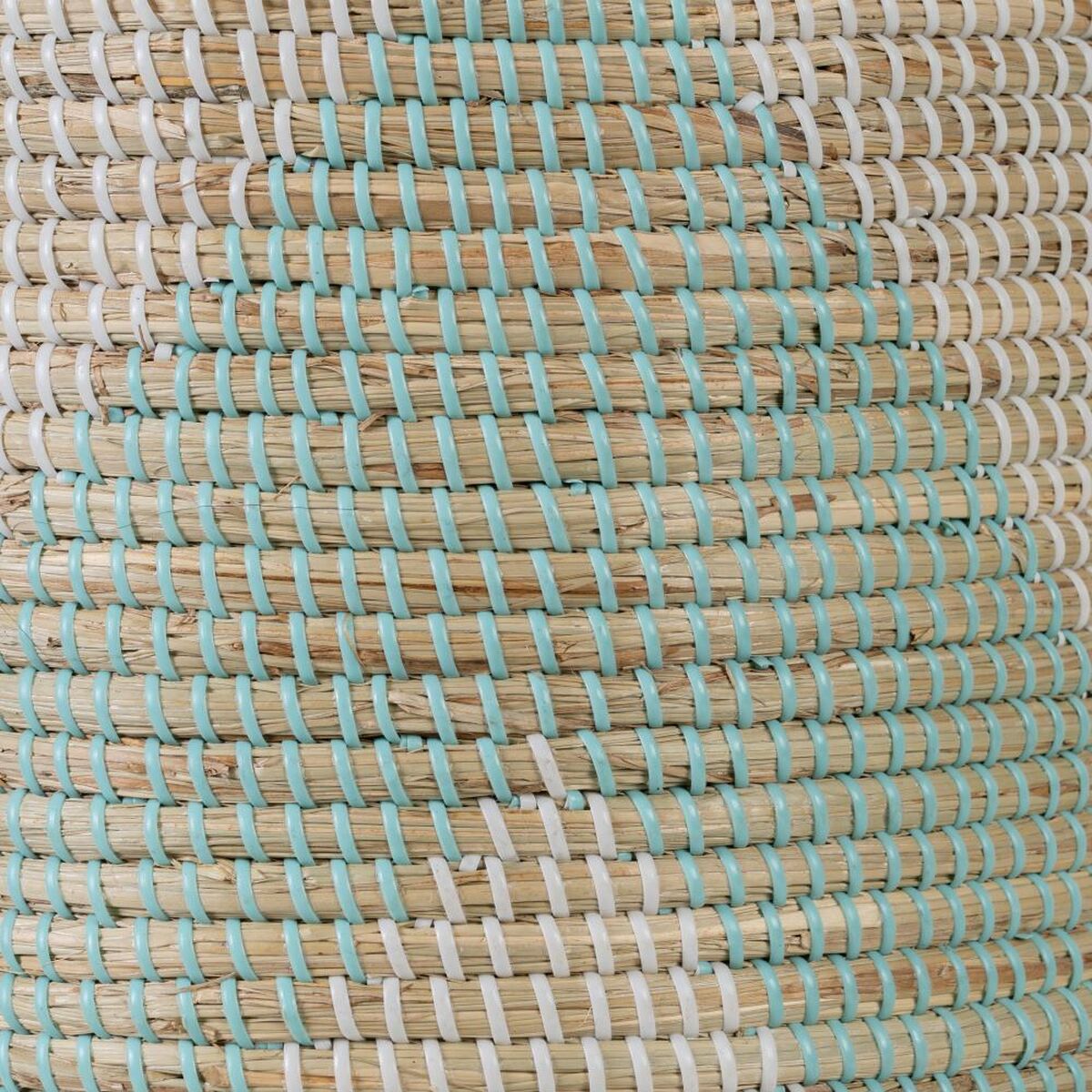 Korgset 38 x 38 x 50 cm Naturell Grå Naturliga fibrer (2 Delar) - 11