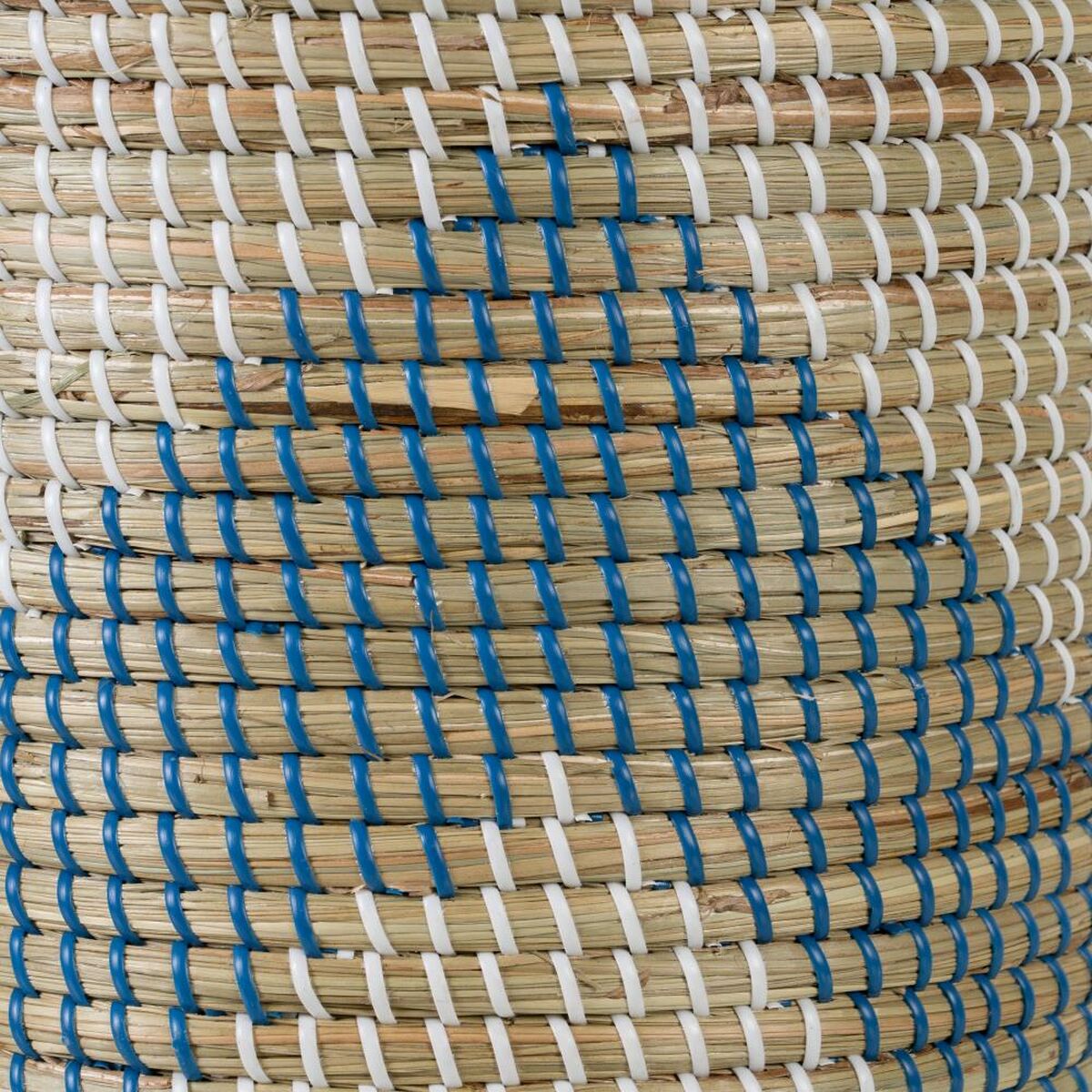 Korgset 38 x 38 x 50 cm Naturell Grå Naturliga fibrer (2 Delar) - 8