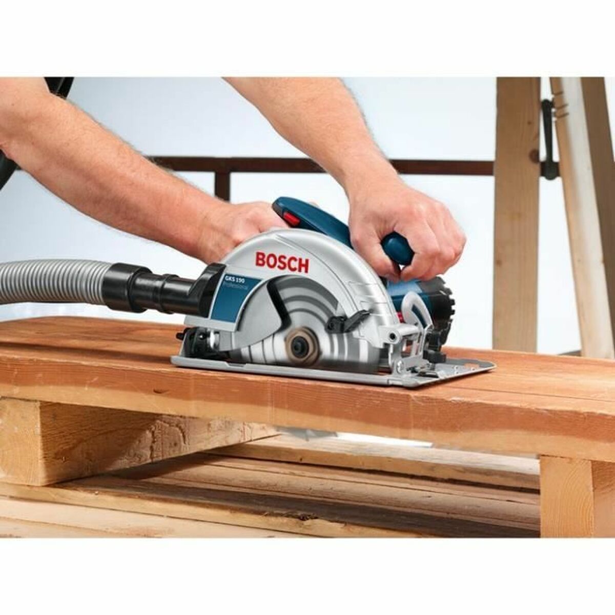 Cirkelsåg BOSCH Professional GKS 190 1400 W 230 V 190 mm - 4