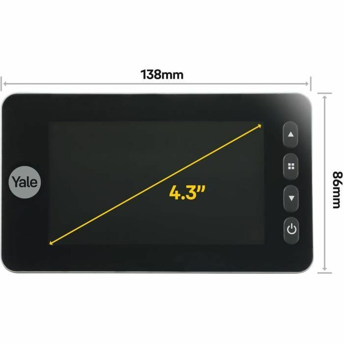 Övervakningsvideokamera Yale 45-5800-1443-00-6011 9 V - 3