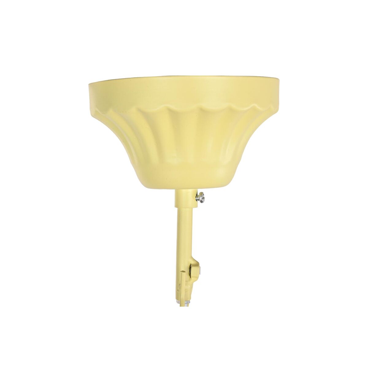 Taklampa DKD Home Decor Metall Brun Gul 50 W Trä MDF (35 x 35 x 95 cm) - 5