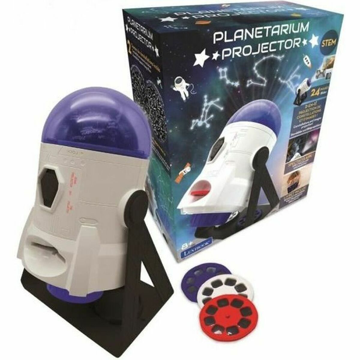 LED Galaxy projektor Lexibook 360º Planetarium