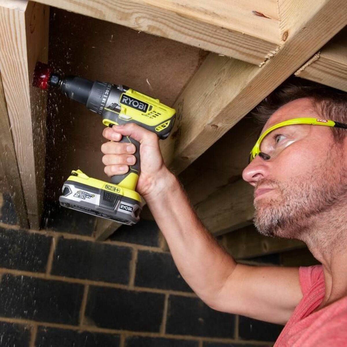 Förare borr Ryobi 18 V - 2