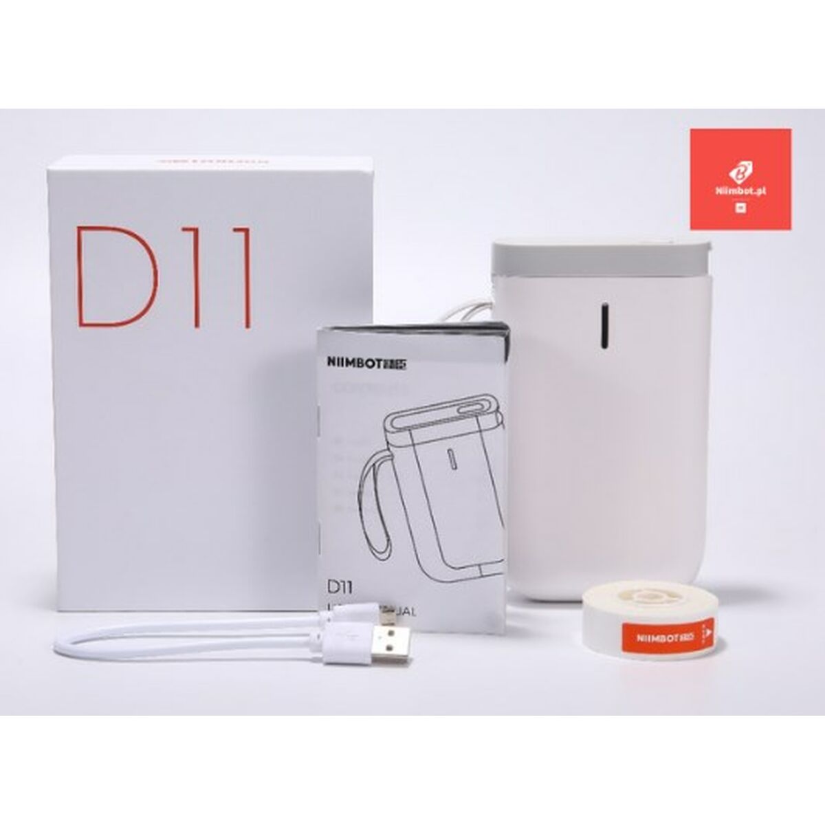 Manuell märkningsmaskin NIIMBOT D11 White - 4