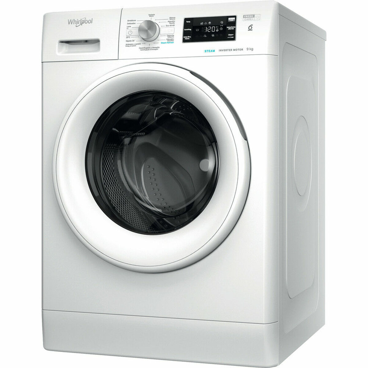 Tvättmaskin Whirlpool Corporation FFB9258WVSP Vit 1200 rpm 9 kg 1100 rpm
