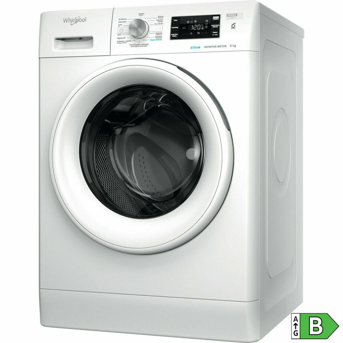 Tvättmaskin Whirlpool Corporation FFB9258WVSP Vit 1200 rpm 9 kg 1100 rpm - 2