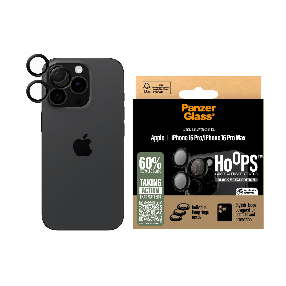 Skärmskydd för Mobiltelefon Panzer Glass iPhone 16 PMACCS Apple - 2