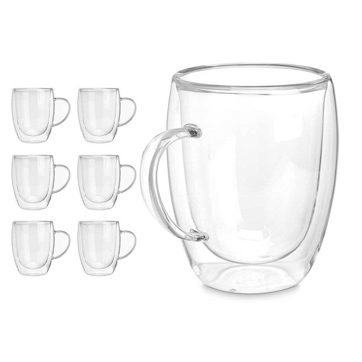 Mugg Vivalto Transparent 340 ml (6 antal) - 2